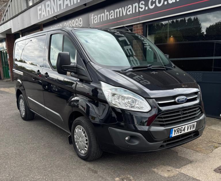 2015 Ford Transit Custom Trend 2.2TDCi 125PS L1 SWB Black Van - No VAT!