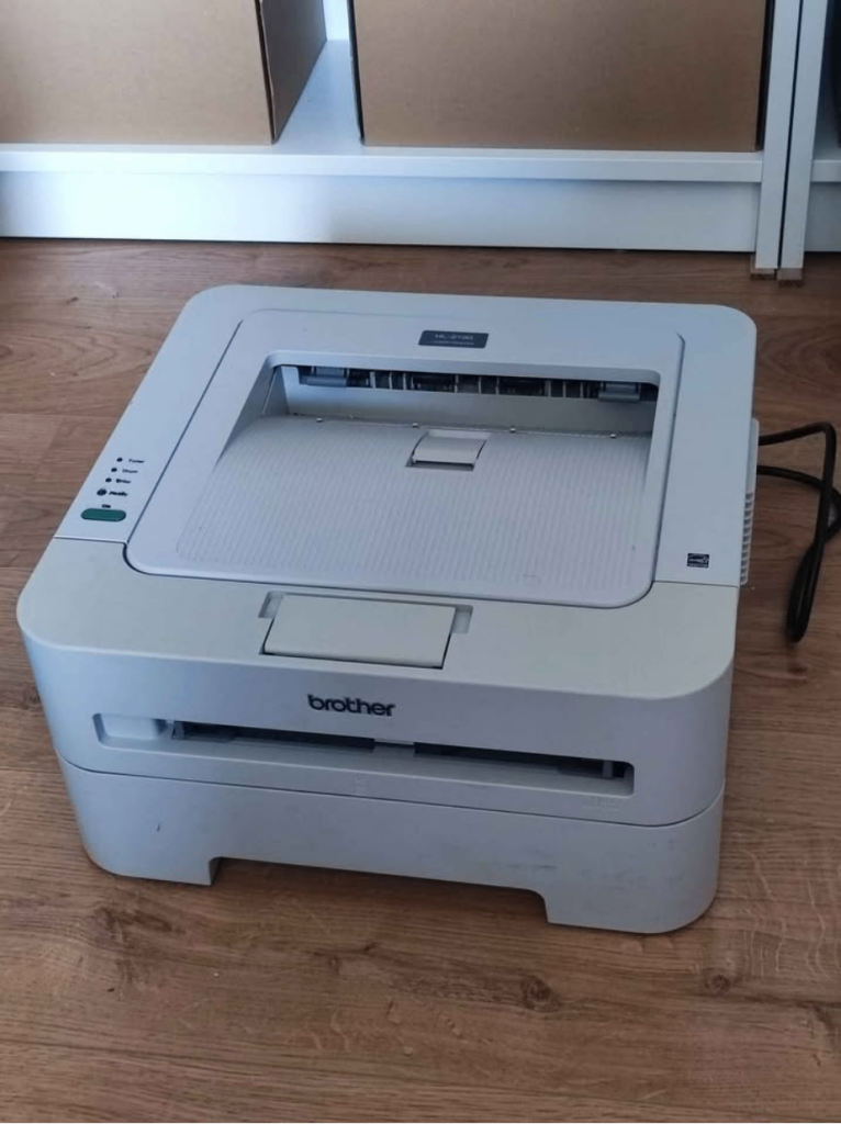 Brother HL-2130 Mono Laser Printer + Cables and Toners