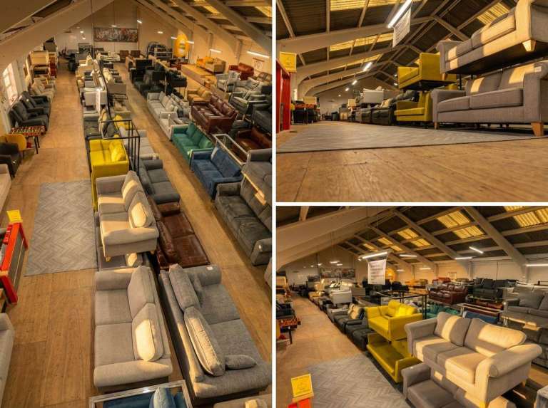 image for Sofas for sale second hand refurbished Newtownabbey 