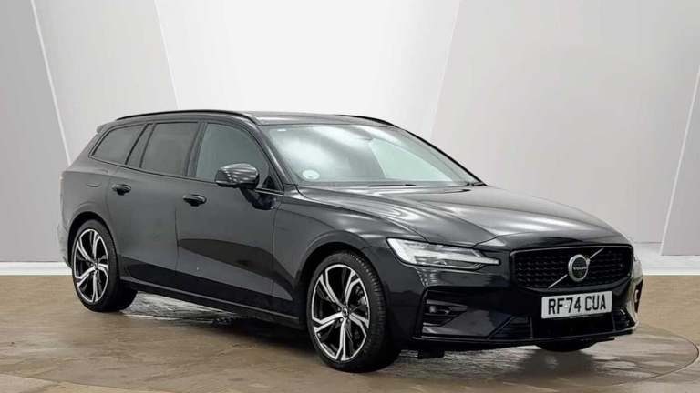 2025 Volvo V60 2.0 B4P Ultra Dark 5dr Auto ESTATE PETROL Automatic