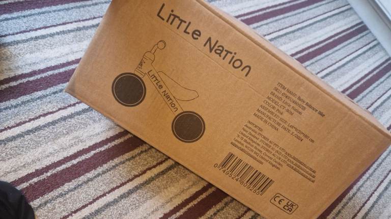 Little Naion Balance Bike in Pink