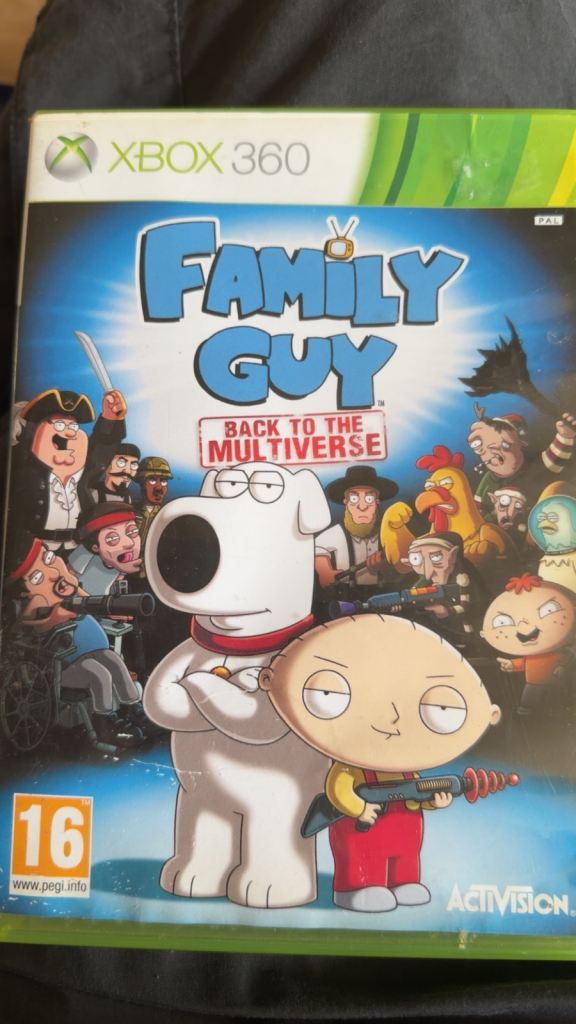 Xbox 360 Family guy & Godfather 2 