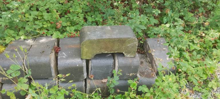 Coping stones  - reclaimed Staffordshire blue, Used Condition
