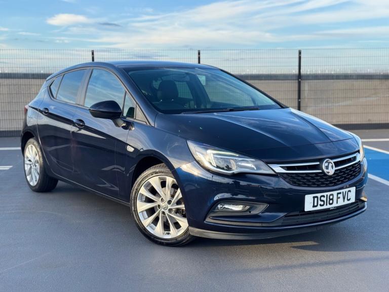 2018 Vauxhall Astra 1.4i 16V Tech Line Nav 5dr HATCHBACK Petrol Manual
