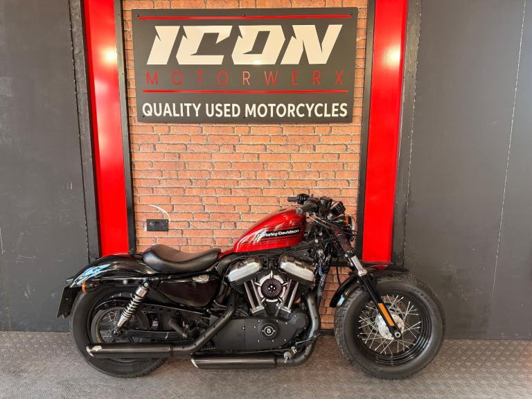 2011 Harley Davidson XL1200 X Forty eight 48, low miles, nice extras 