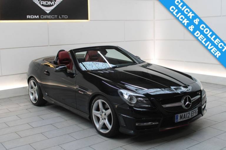 2012 Mercedes-Benz SLK 1.8 SLK200 BlueEfficiency AMG Sport Convertible 2dr Petrol G-Tronic+ (stop...