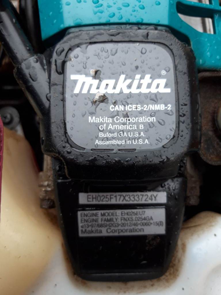 Makita BHX2500 USA 4 stroke Petrol Leaf Blower read description 