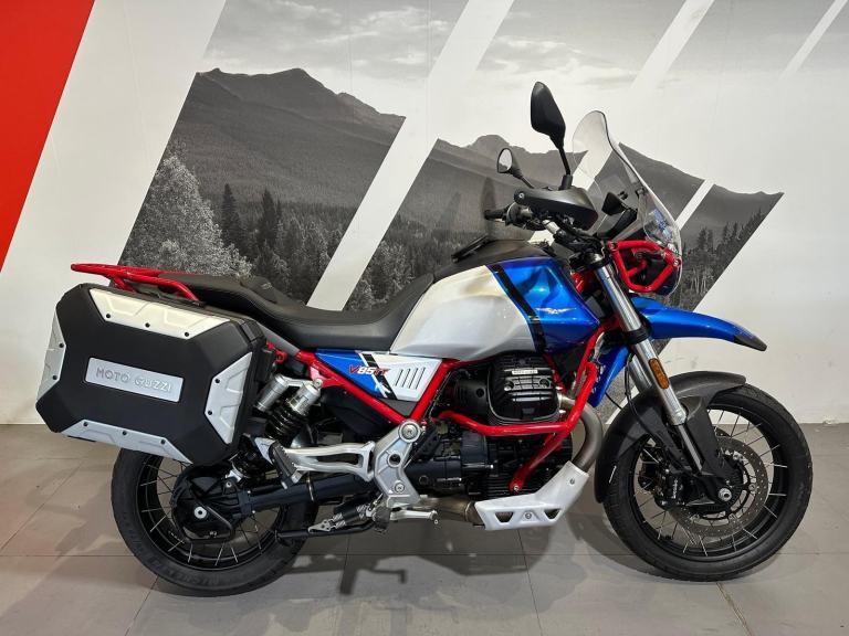 Moto Guzzi V85TT adventure touring bike at craigs honda