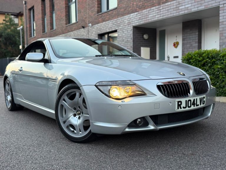 BMW 6SERIES 645CI V8 AUTO LOW MILES HIGH SPEC CONVERTIBLE ULEZ FREE ALL EXTRAS