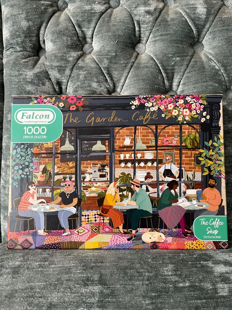 Jigsaw puzzle by Falcon - The Coffee Shop - 1000 Pieces