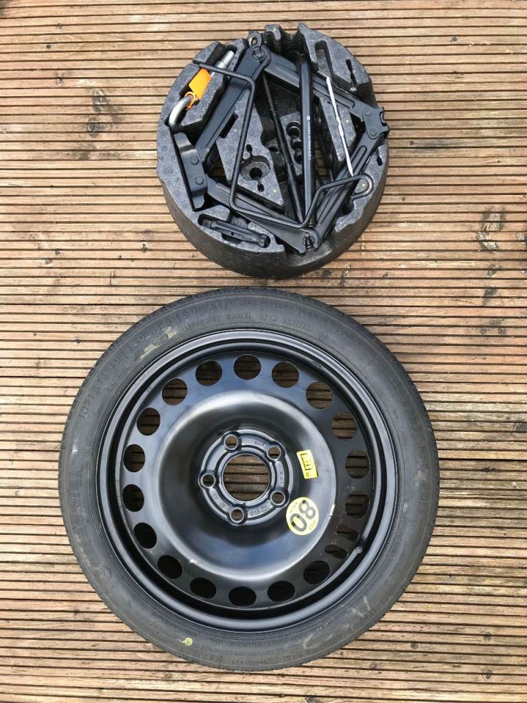 Vauxhall Astra H Mk5 Spare Wheel Space Saver 16" 115/70/16 & Jack Kit