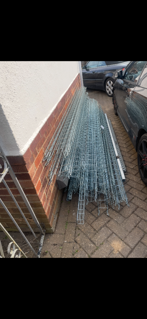 Cable basket and trunking. Fully galvanised 