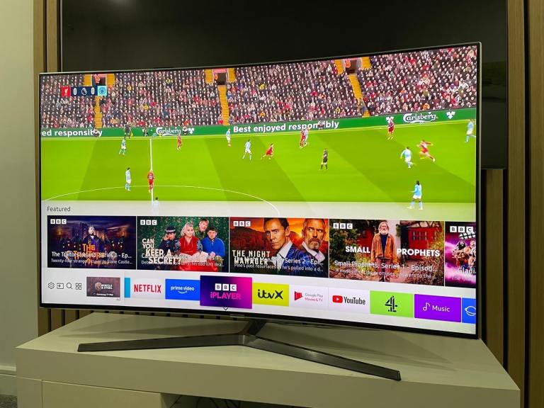 Samsung 55inch curved 4K UHD Smart TV