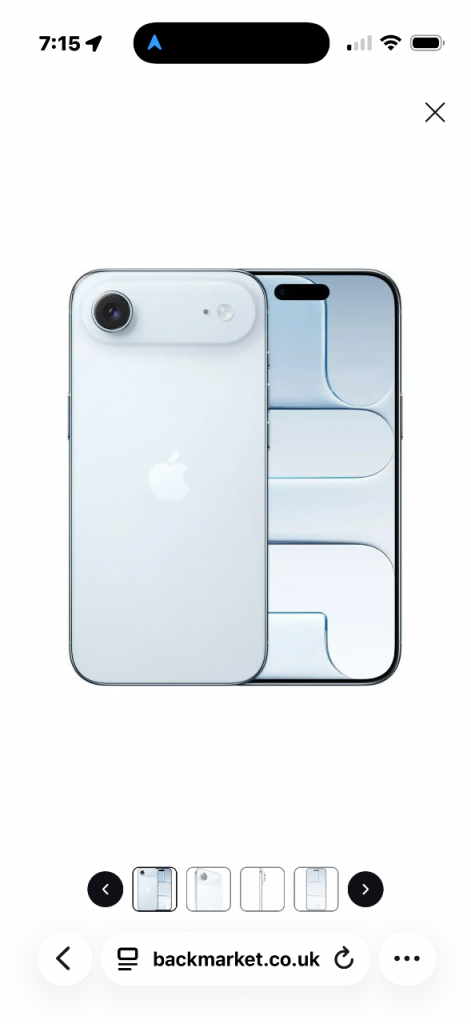 iPhone Air 256 gig 