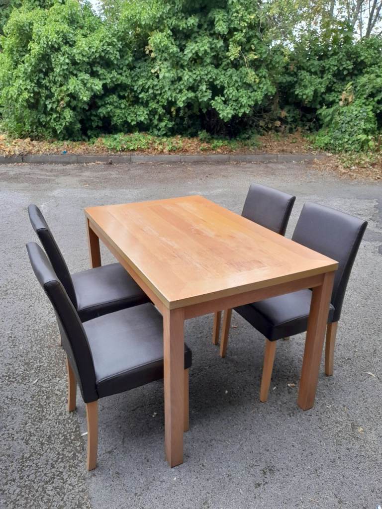 Table and chairs 
