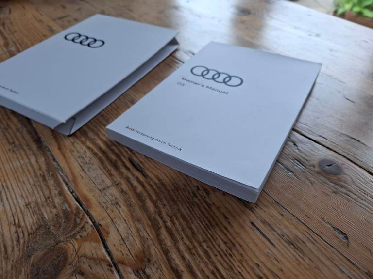 Audi q5 owners manual 2020 to 2025