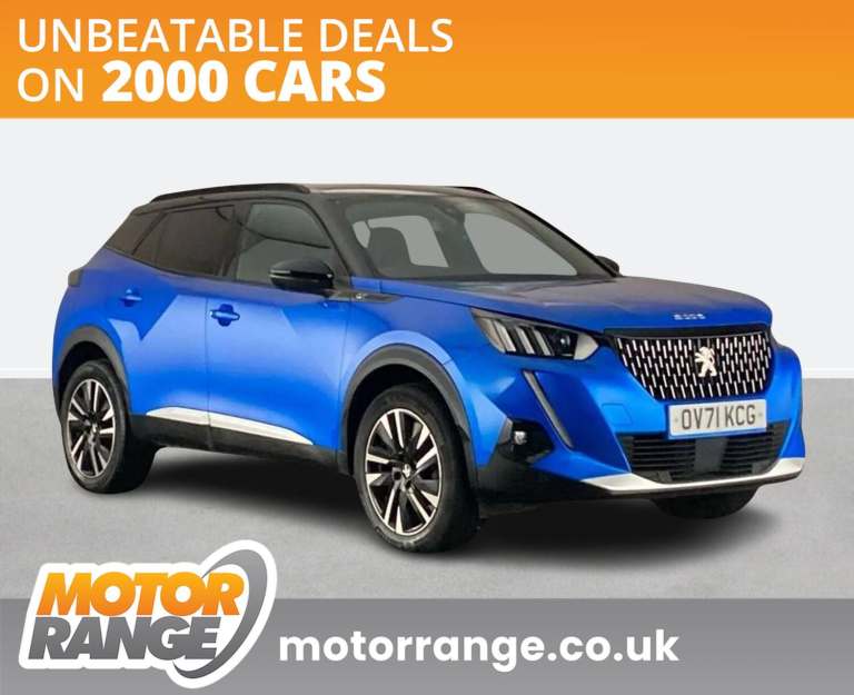 2021 Peugeot 2008 1.2 PureTech 130 GT Premium 5dr EAT8 HATCHBACK PETROL Automatic