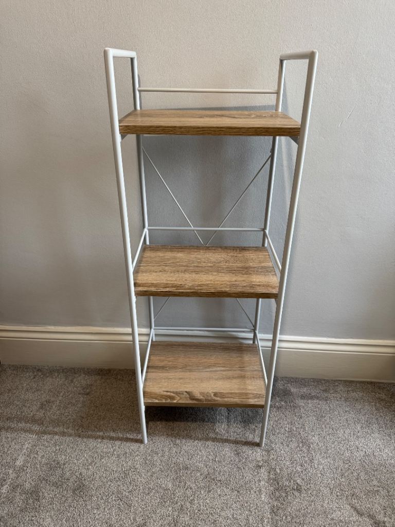 Urban outfitters shelves bookshelf white beige brown 