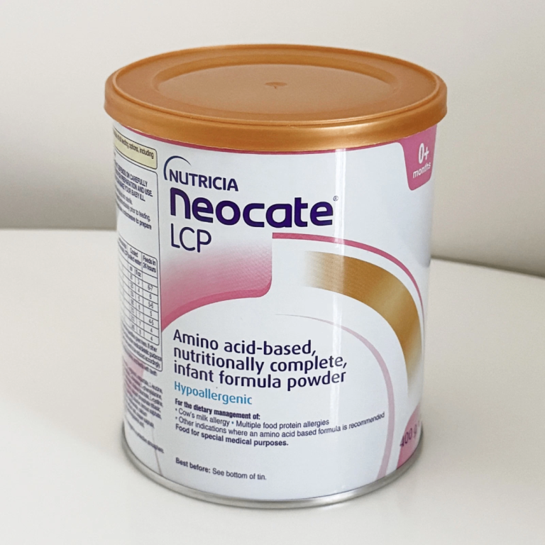 Nutricia Neonate LCP Infant formula powder, Amino Acid Based 400g (dairy free milk formula) 24 tubs