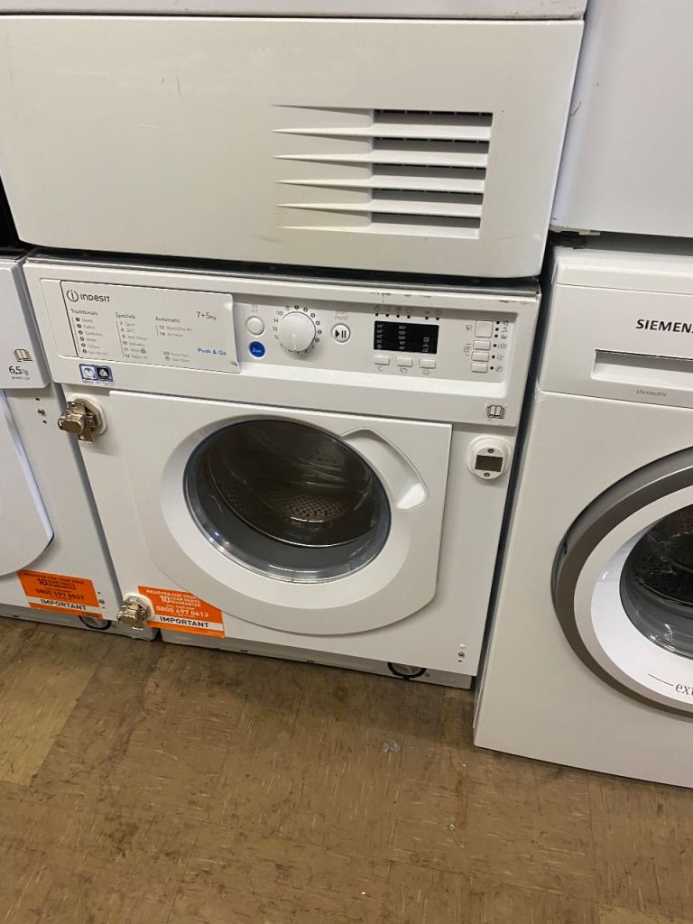 ✅WHITE INDESIT EXCELLENT CONDITION WASHER DRYER CAN DELIVER