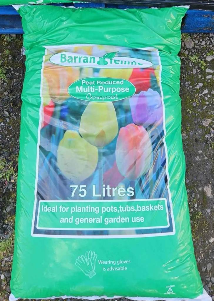 Compost and bark 