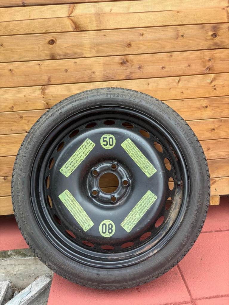 Space saver tyre 19 inch