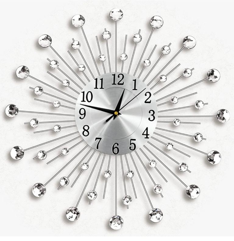 image for Crystal clock ( brand new )