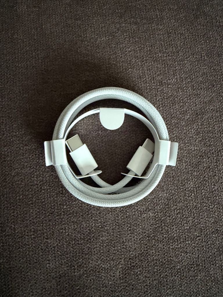 Genuine Apple iPhone charging cable