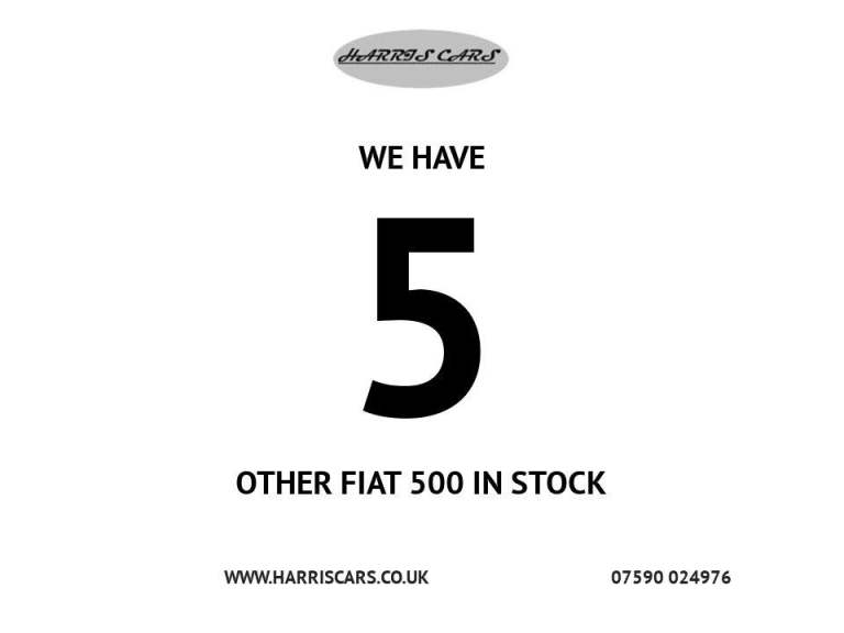 2015 Fiat 500 1.2 S 3dr HATCHBACK PETROL Manual