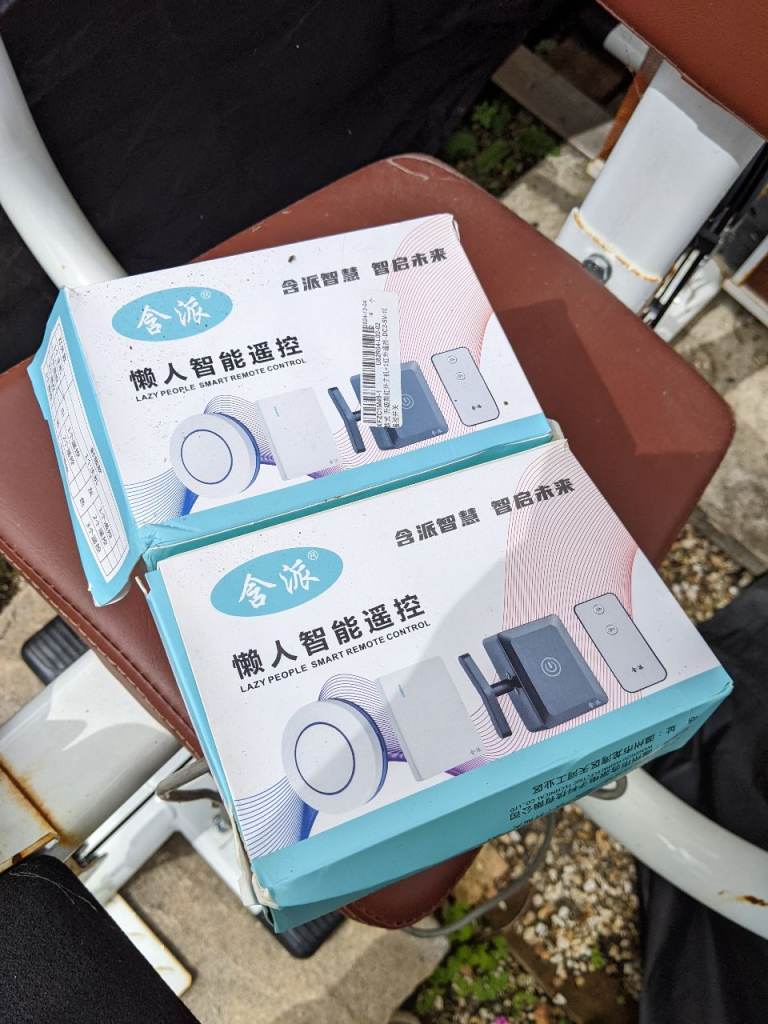 robotic switch presser Lazy People Smart Remote Control – Brand New in Box x 2 job lot