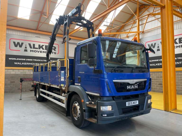 MAN TGM 18.250 *EURO 6* 4X2 18 TONNE BRICK GRAB 