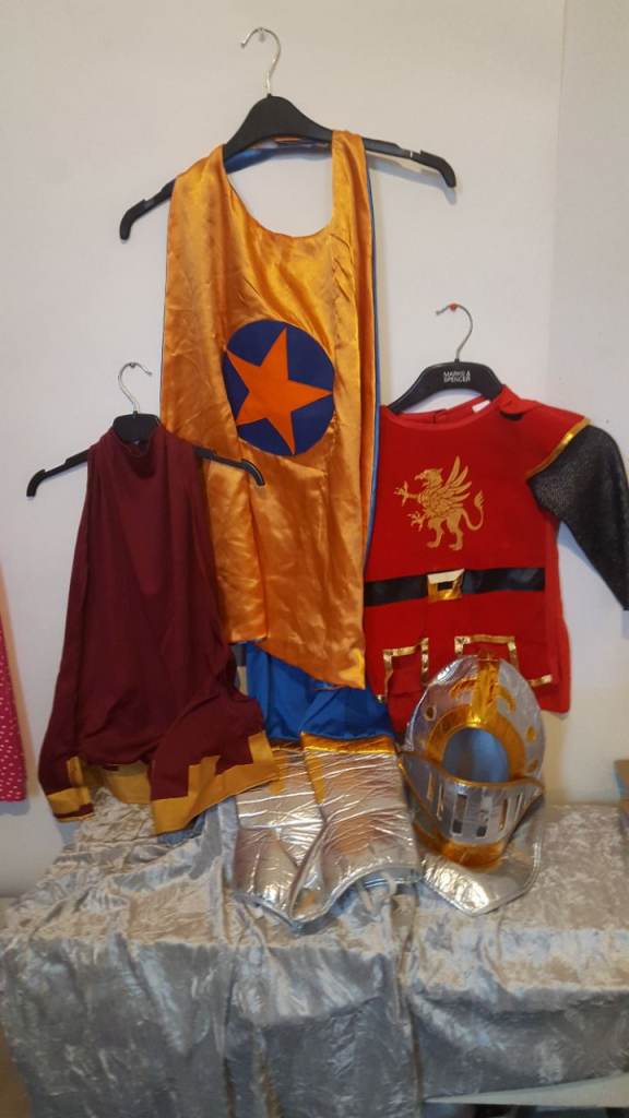 Knight Set Of Fancy Dress Up Lots Of Items Kids Boys children's Age 4