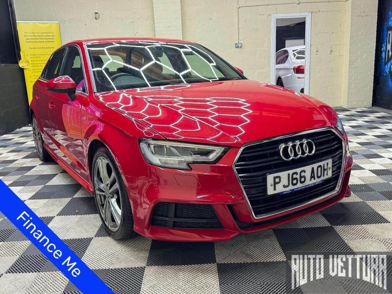 2016 Audi A3 A3 1.6 TDI S line Sportback Euro 6 (s/s) 5dr Hatchback Diesel Manual
