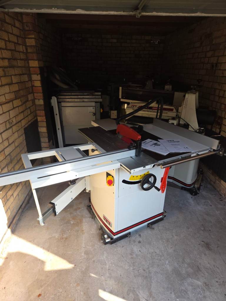 Just arrived into stock Jet JTS 600x  table panel saw  axminster 240v