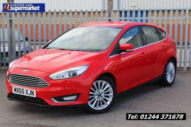 2015 Ford Focus 1.0T EcoBoost Titanium X Euro 6 (s/s) 5dr HATCHBACK Petrol Manual