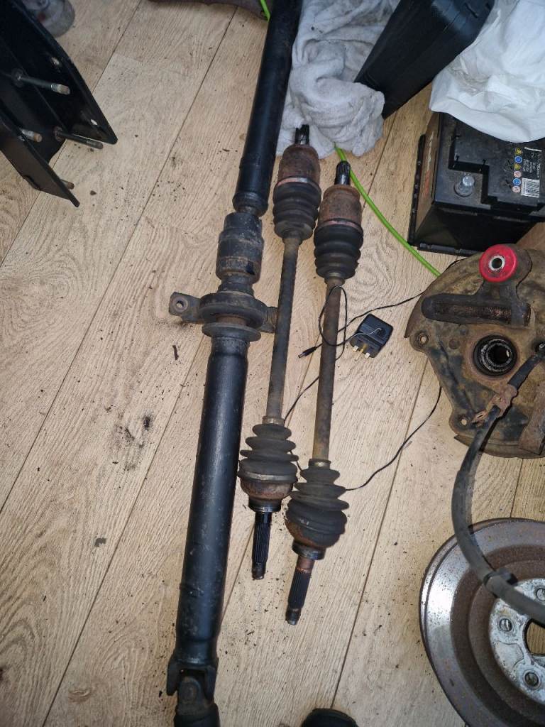 99 subaru impreza turbo rear drive shafts 