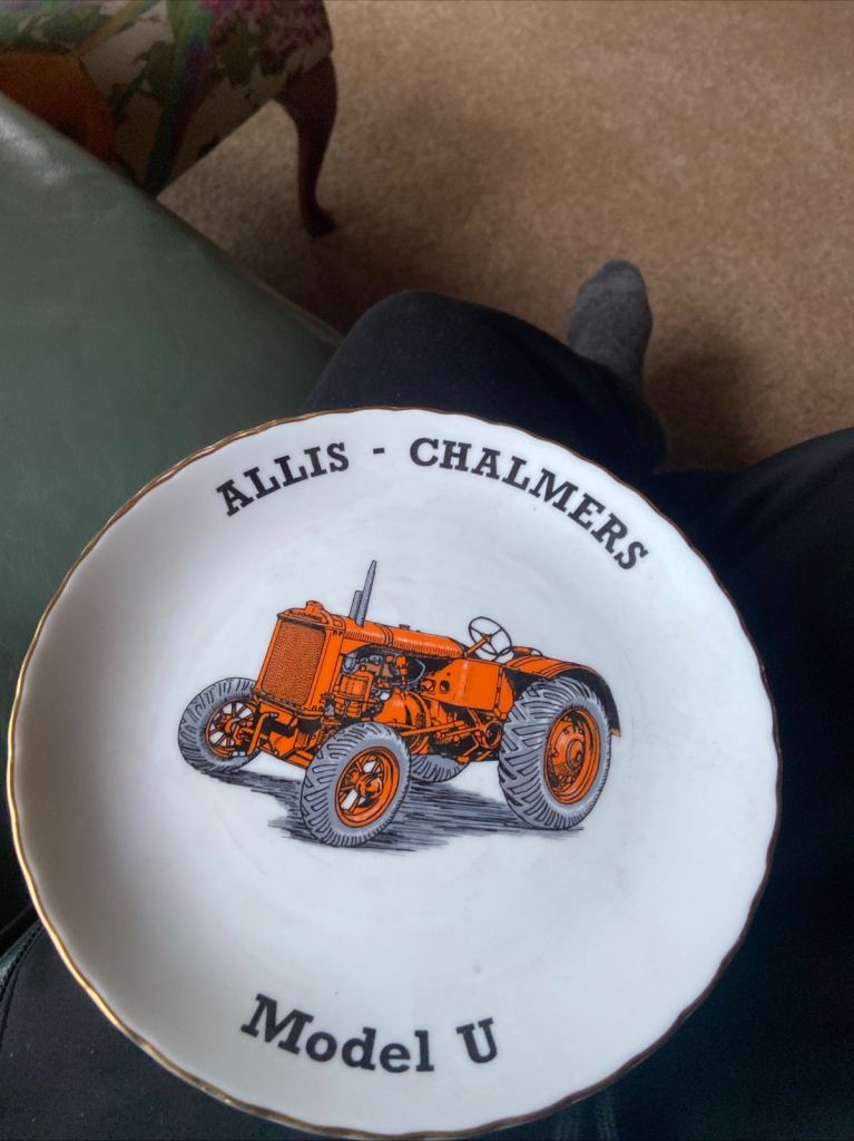 Vintage Tractor Collector Plates - Set of 4