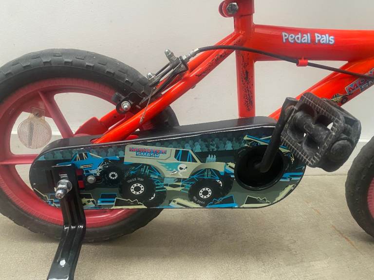 Pedal Pals 14” wheel monster truck pedal bike
