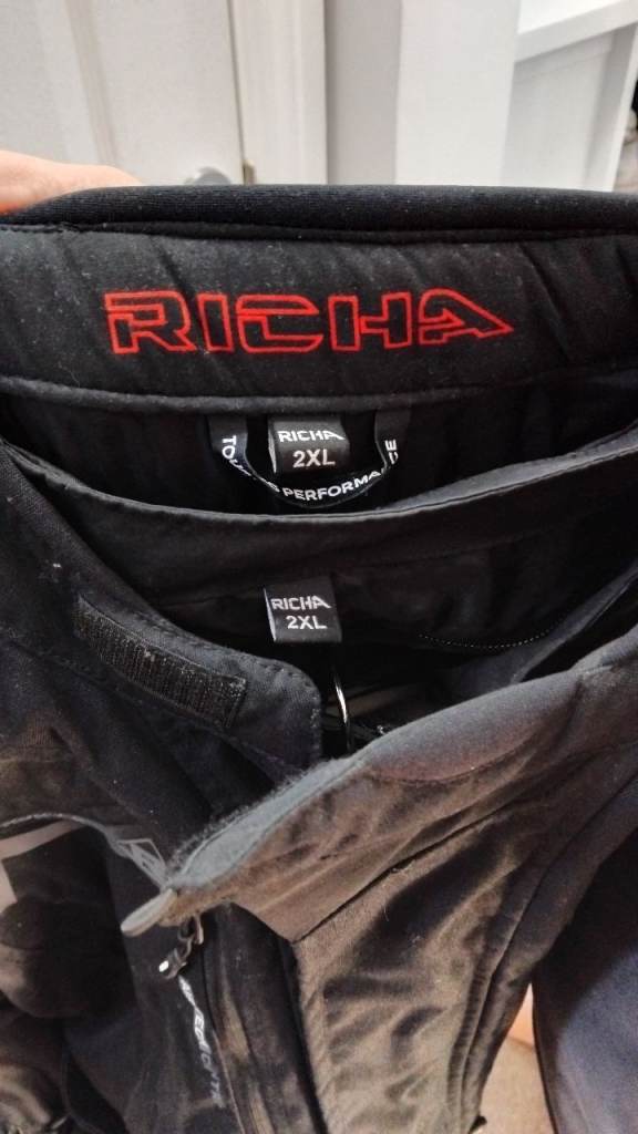 Richa motorcycle jacket and trousers 