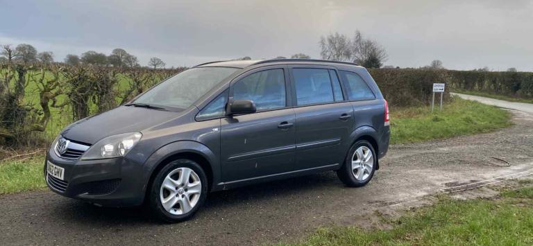 2012 Vauxhall Zafira 1.6i [115] Exclusiv 5dr MPV Petrol Manual