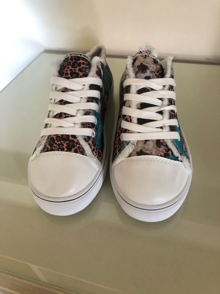 Ladies Multicoloured Trainers