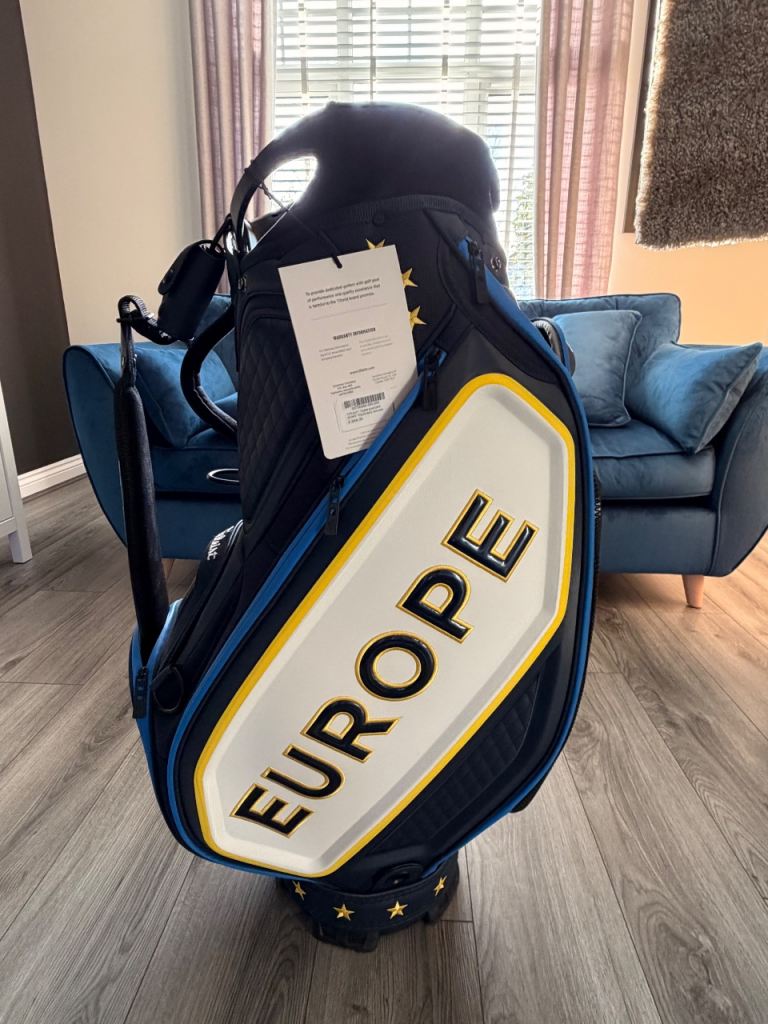 Limited Edition - Titleist Ryder Cup Team Europe Collection Tour Staff Bag