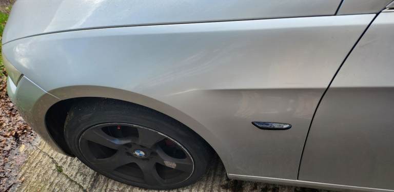 BMW E92 E93 Driver & Passenger Wing 354 Titan Silver