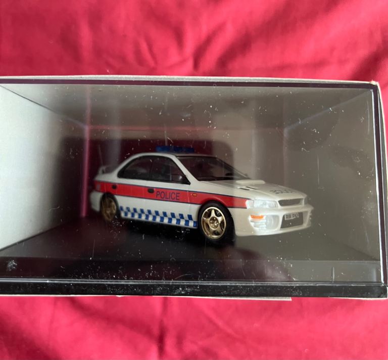 POLICE CAR 1/43 scale