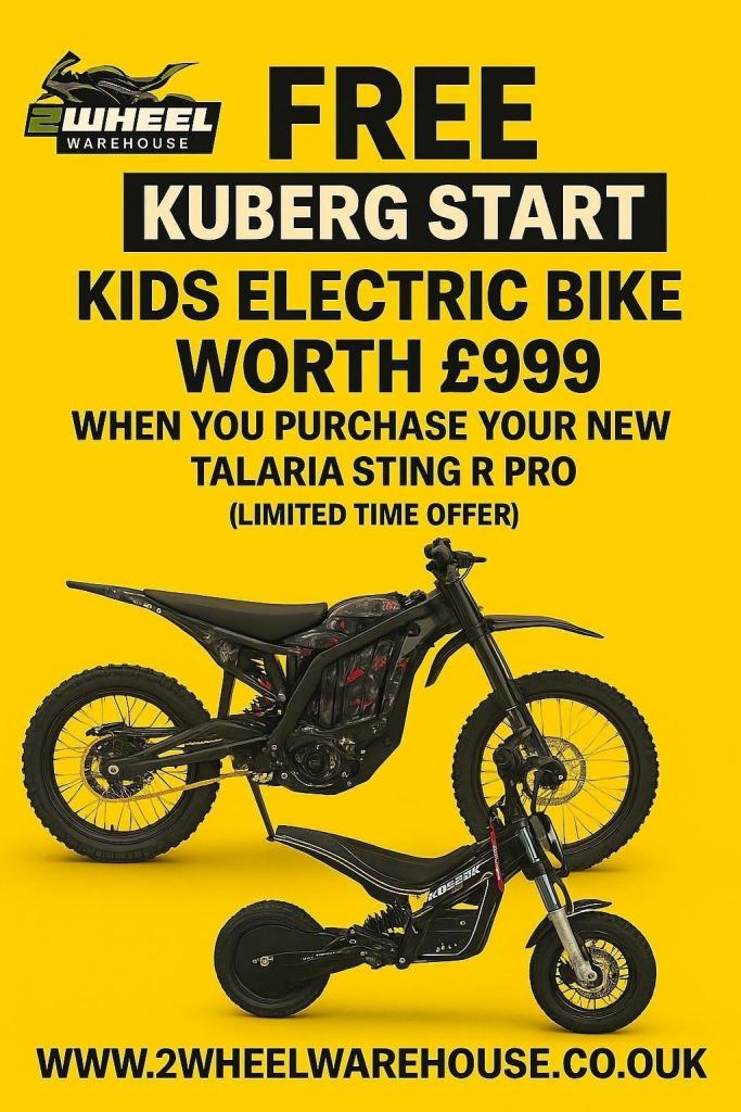 BRAND NEW TALARIA STING R PRO 72v ELECTRIC DIRT MX BIKE SURRON STING R FINANCE