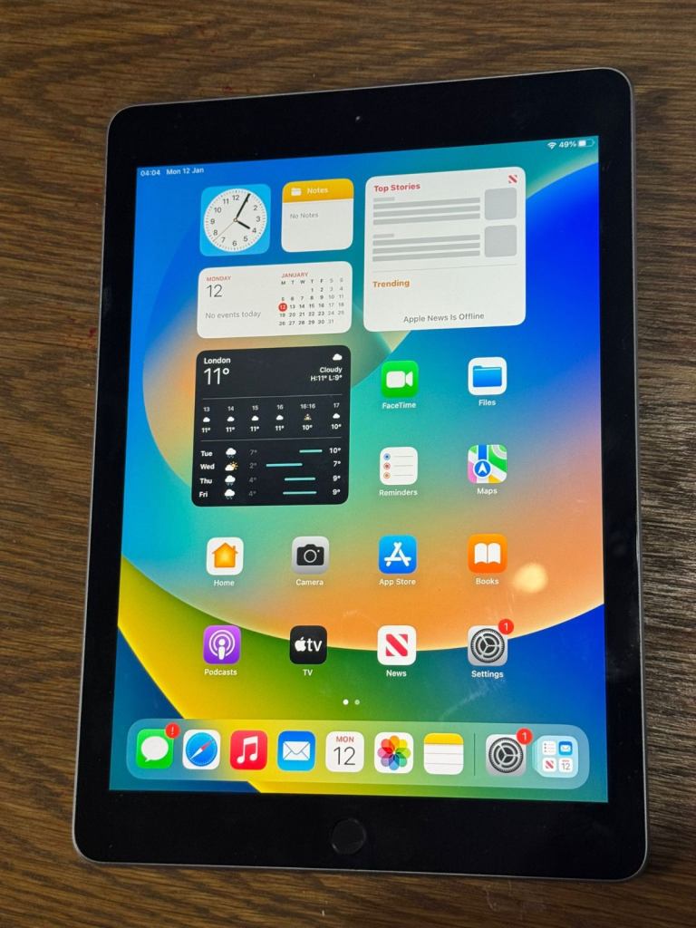 iPad 5th Generation 128GB