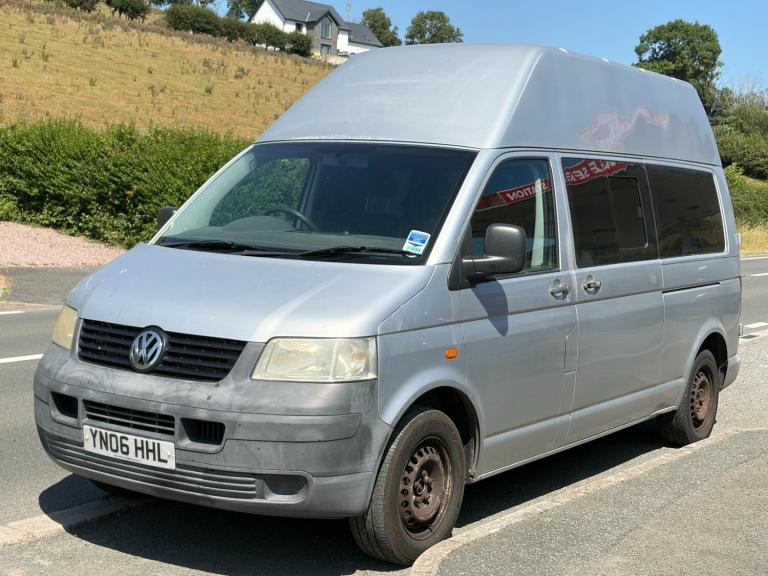 2006 Volkswagen Transporter 2.5TDI PD LWB HIGH TOP 130PS WINDOW VAN DSG CAMPER AUTOMATIC PANEL VA...