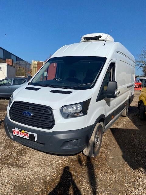 2018 Ford Transit 2.0 TDCi 130ps H3 Van REFRIDGERATED DAMAGED REPAIRABLE SALVAGE PANEL VAN Diesel...
