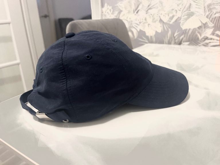 ‘NIKE’ Navy Blue, Metal Swoosh Club Cap (Heritage86)
