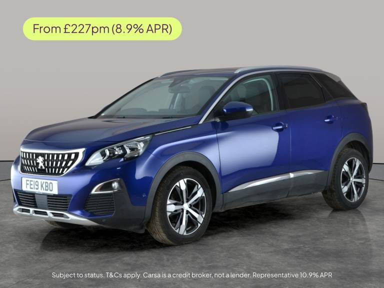 2019 Peugeot 3008 1.2 PureTech Allure 5dr EAT8 HATCHBACK PETROL Automatic